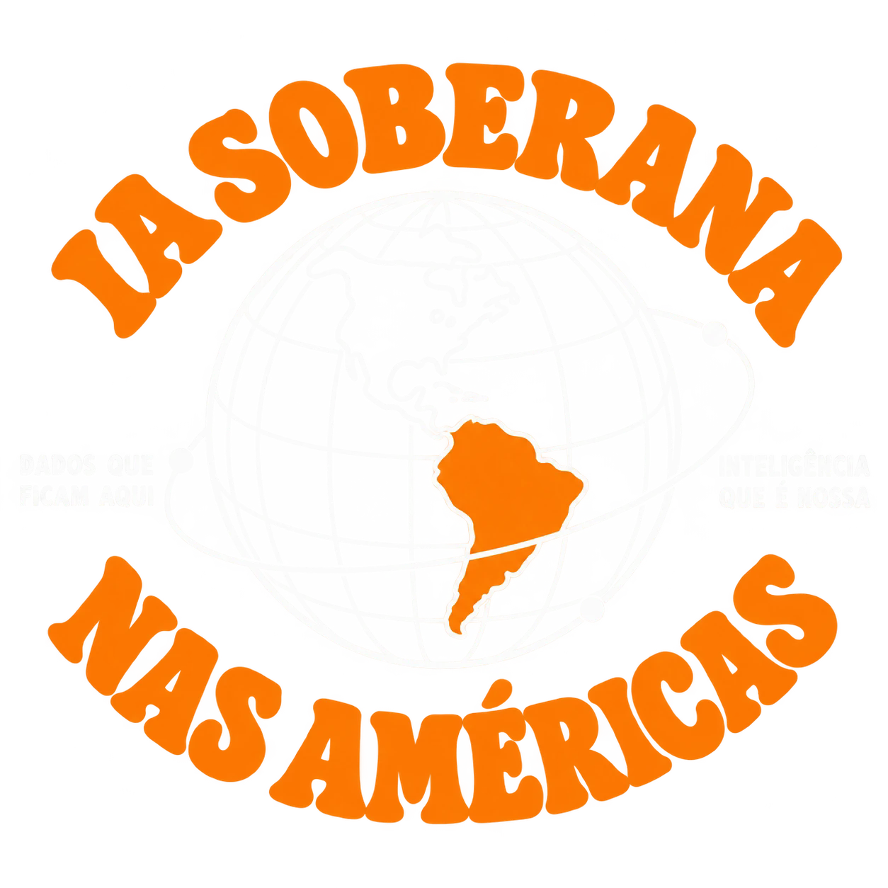 Arte das costas Globo IA soberana